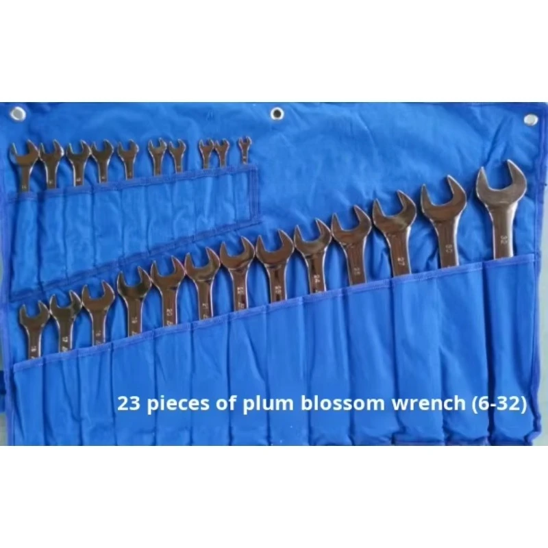23-Piece Dual-Purpose Metric Open-End Wrench Set 23-Piece Tool Sets in Blue -Point Color
