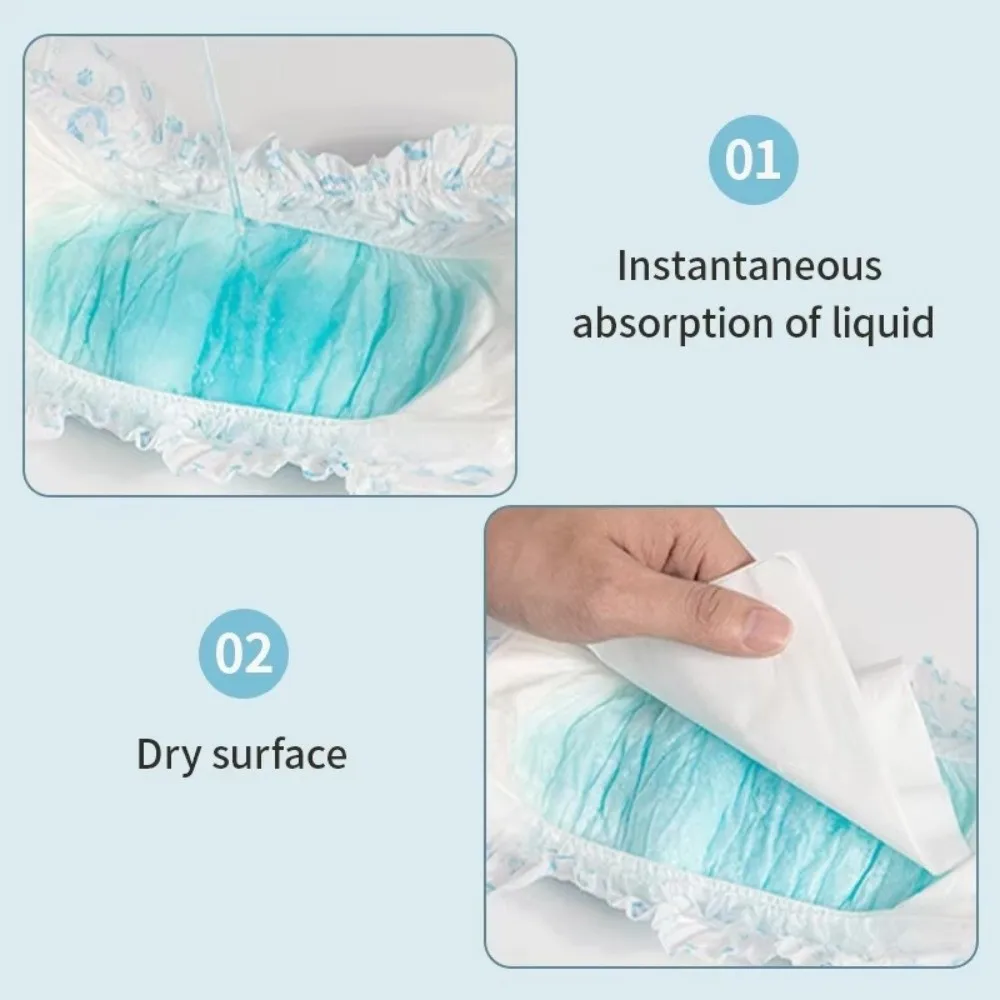 Comfortable Soft Disposable Dog Diapers Super Absorbent Leak Proof Doggie Diaper Puppy Shorts Female Male Dogs Nappies Pants