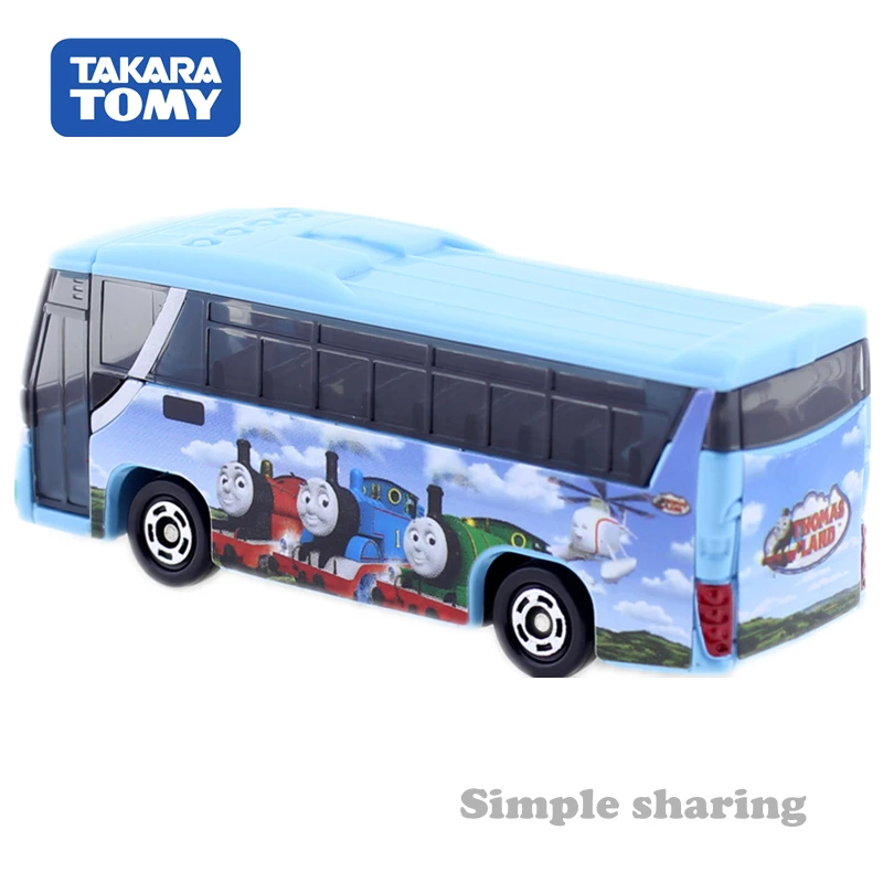 TTakara Tomy Tomica 29 Thomas Land Express Bus Scale 1/156 Car Hot Pop Kids Toys Motor Vehicle Diecast Metal Model