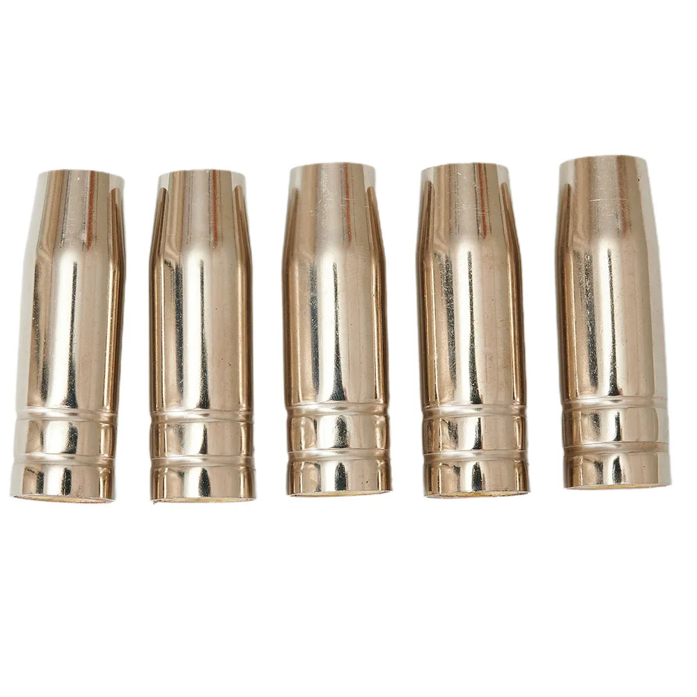 

5pcs Conical Nozzles Shroud Style Welder Welding Welding Torch Accessories Conical Nozzle MIG MB15 Parts Practical