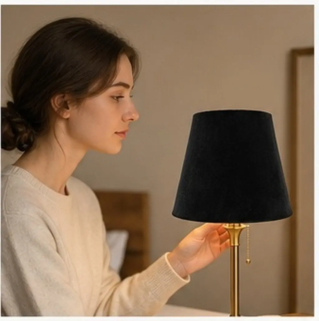 Lamp Shade for Table Lamp E27 E14 Linen Fabric Soft Touch Warm Ambiance Eye Protection Artistic Home Decor Replacement Shade