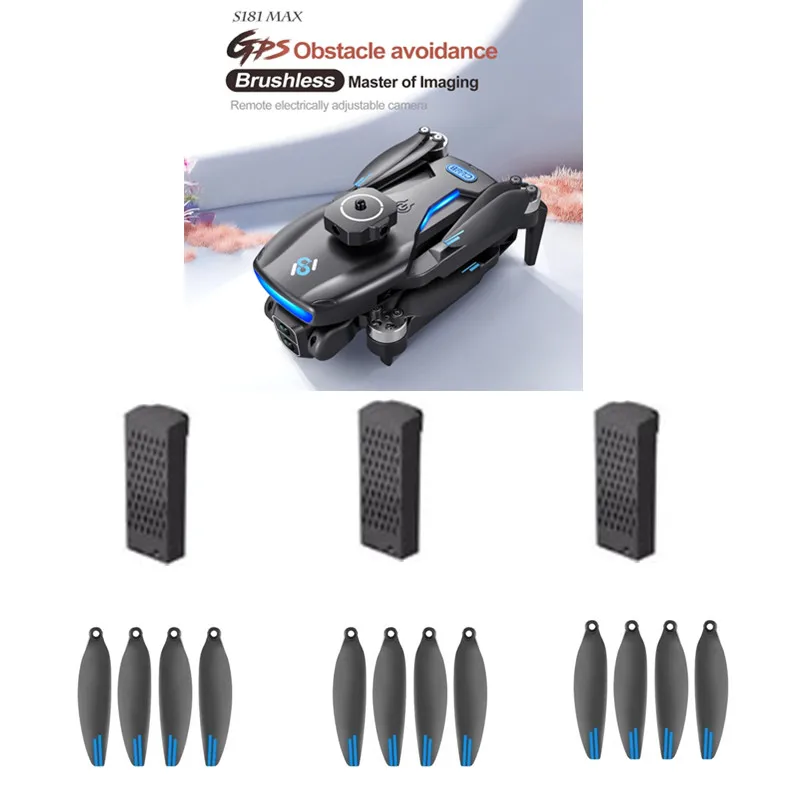 

Аккумулятор для дрона S181 GPS 3.7V 2000MAH, оригинальные запчасти для дрона S181, аккумулятор для дрона S181 MAX, запчасти для дрона S181MAX, лопасти для дрона.