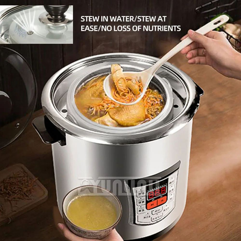 Stainless Steel Electric Multi Cooker Panela Pressao Eletrica Intelligent Electric Stew Pot Cookware Pressure Cooker