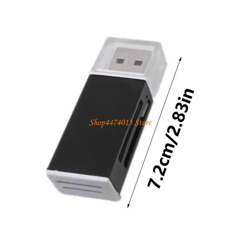 K1AA USB 2.0 메모리 카드 리더 어댑터는 MS TF 및 카메라 및 장치 용 더 많은 카드를 지원합니다.