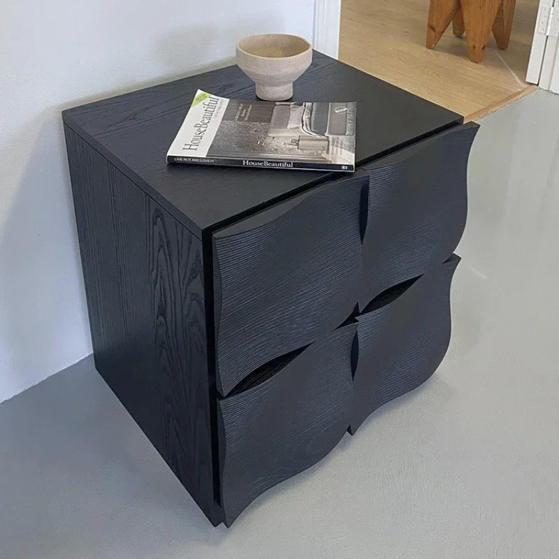 Mesita de Noche de Madera, Mesas Auxiliares, Cajonera Pequeña, Armario, Mueble Auxiliar Exquisito para Sofá, Mueble para Jugadores, Burós para Recámara, Mueble Estrecho para Cama