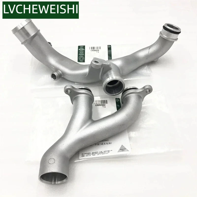 

3.0L V6 5.0 V8 PETROL SC WATER OUTLET TUBE THERMOSTAT HOSE FOR DISCOVERY 4 RANGE ROVER SPORT VELAR UPPER LR090630 LOWER LR092992