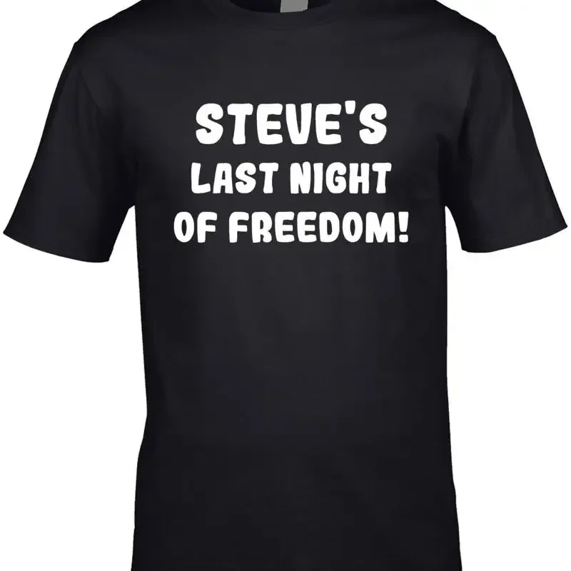 Stag Do Personalised T Shirt Marriage Just Married Funny Party Pub Crawl Drink