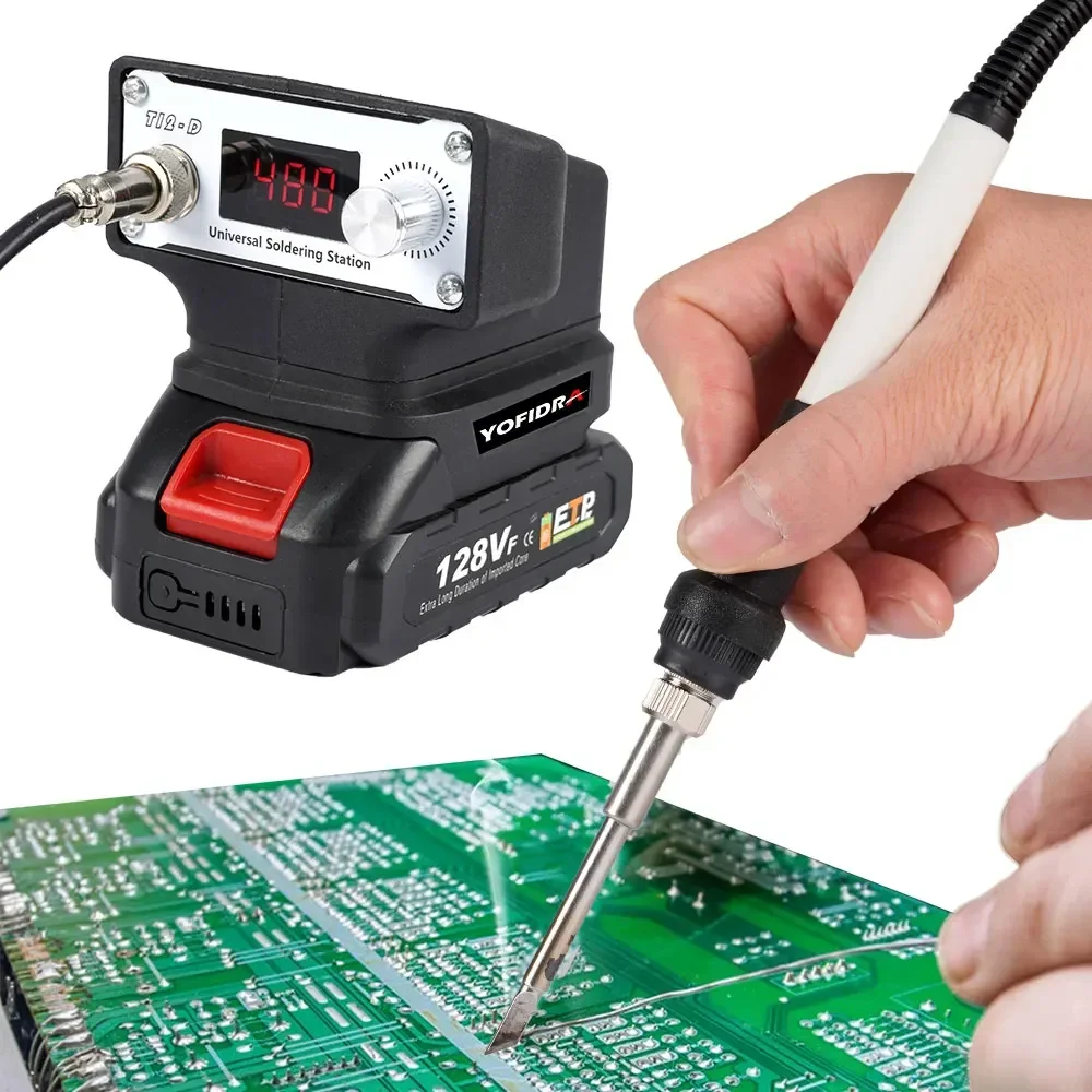480℃ Digital Electric Soldering Iron Kit for Makita 18V Battery Temperature Adjustable Lead Free Pencil Tip Fast Heating Tool