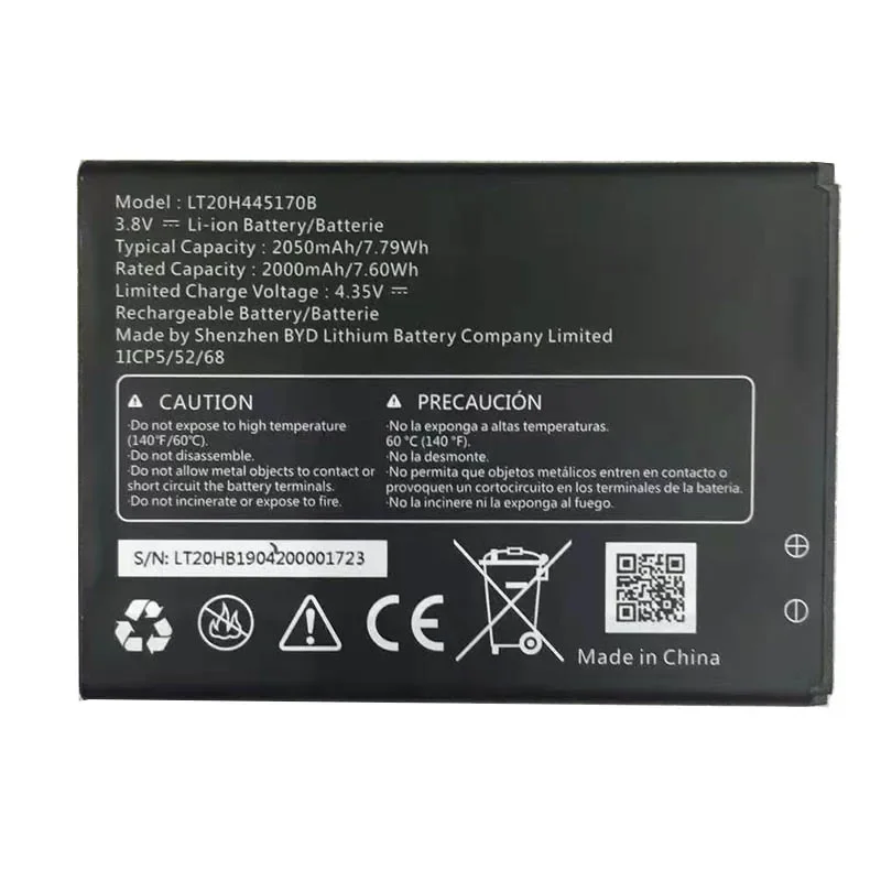 New 2000mAh LT20H445170B LT20H445170W FOR AT&T Maestro (U202AA) CELL PHONE BATTERY