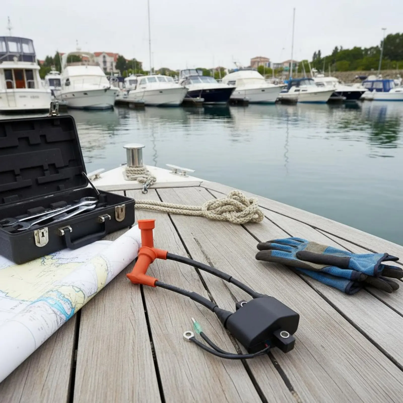 

Запасная катушка зажигания высокого напряжения для ремонта лодок