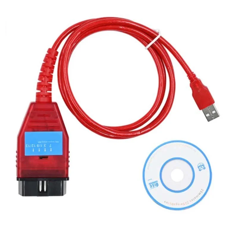 with Switch OBD2 Cable VAG KKL 409.1 Real 9241A Car ECU Chip Tuning Data Adapter Cable Scanner Tool FT232RL Chip Diagnostic Tool - view 6