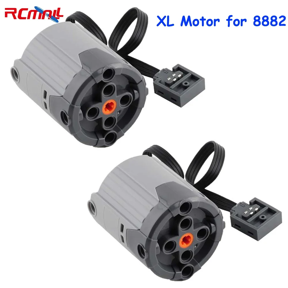 2PCS XL Motor Power Functions MOC Technology PF Blocks Speed Motor Compatible with Legoeds 8882