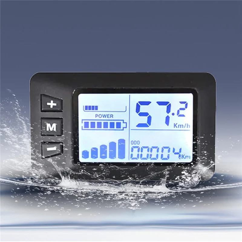 New Electric Bike Ebike Accessories Controller G51 LCD Display 5Pin Electric Scooter Accelerator Waterproof Connector