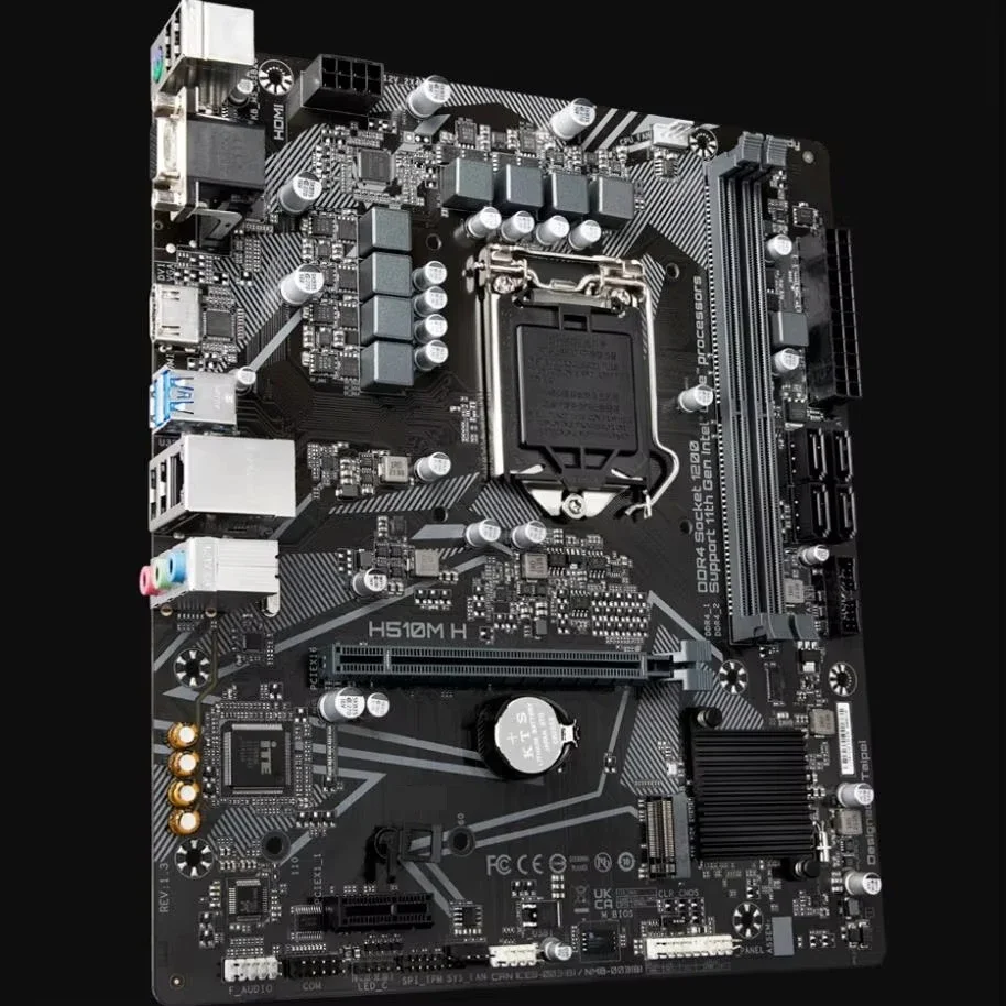 

Используется для Gigabyte H510M H. Поддержка небольшой платы процессора 10-го поколения 11-го поколения с портом HDMI.