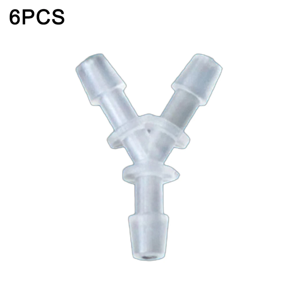 Aquarium Hose Splitter Air Hose Connector Aquarium Temperature Range -40 To 160 C Semictransparent 2.4MM 3.2MM 3.5MM 4.8MM 7.9MM