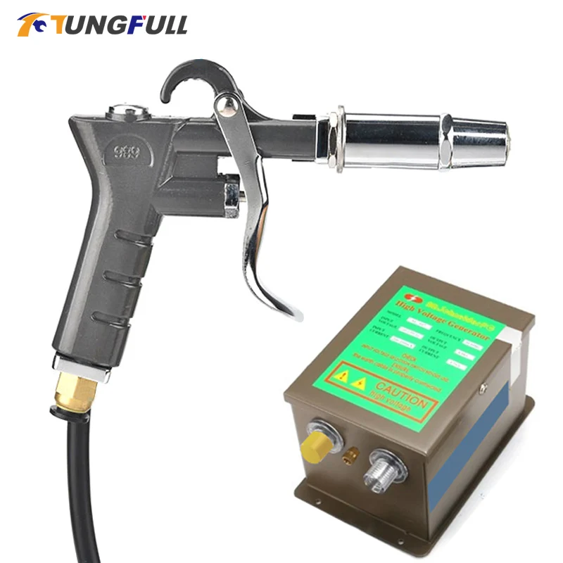 Efficient Remove Electrostatic Ionizing Air Gun Adjustable Static Eliminator Lonizing Air Blower Electrostatic Ion Removing Gun