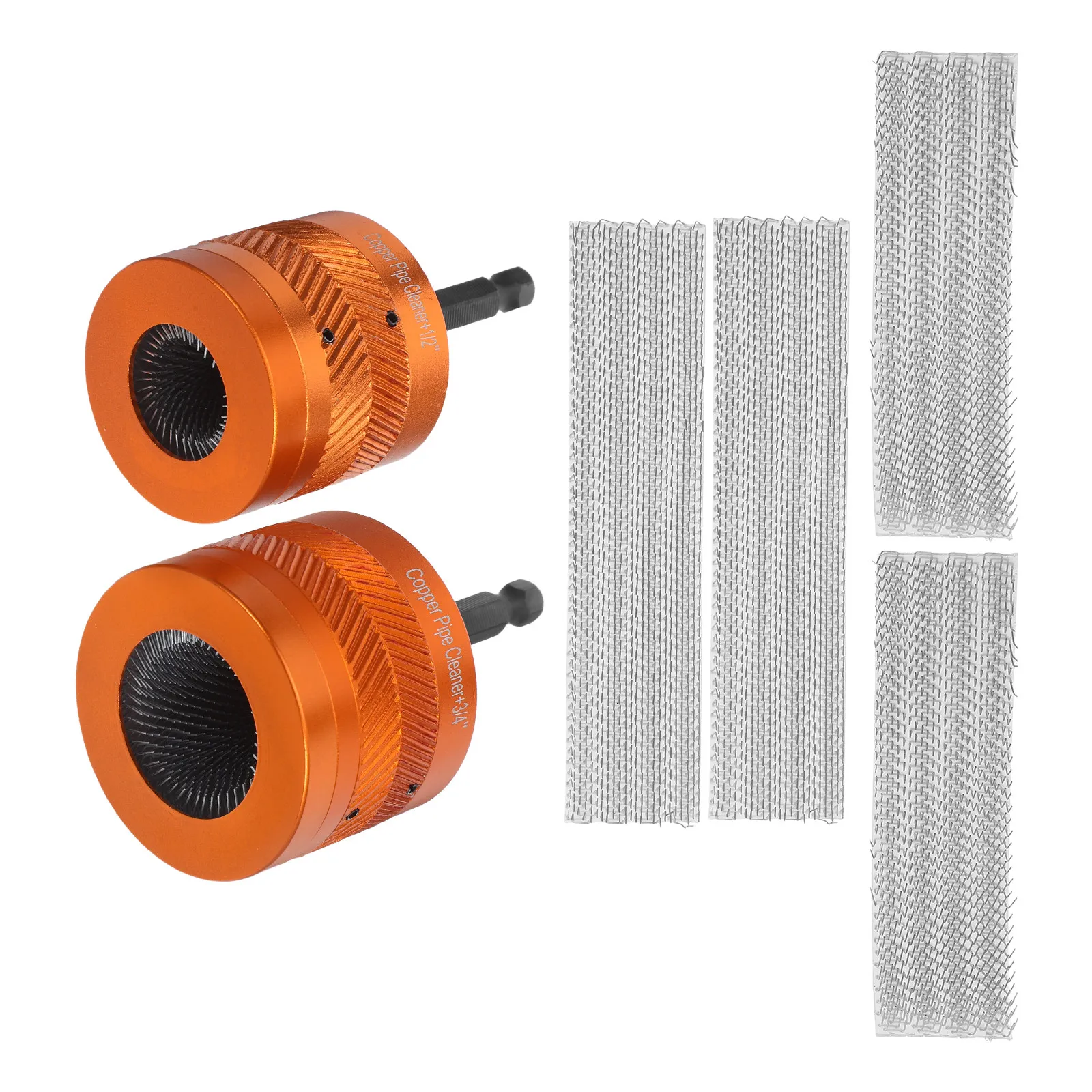 1 set Copper Tube Cleaning Replacement Pipe Cleaner Hvac Plumbing Halloween Christmas New Year Copper Tube Cleaner Metal