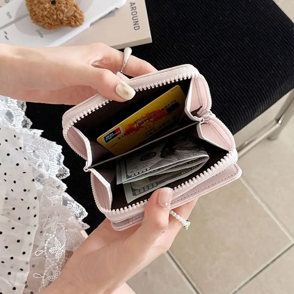 

Ins Kawaii женский кошелек короткий медведь кролик кошка студенческий складной держатель для карт из искусственной кожи мультфильм портмоне подарки