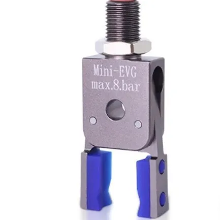 マニピュレータ ミニ小型クランプ 幅広大開口検出付き Mini-EHVG 空気圧クランプ フィンガーノズルクランプ