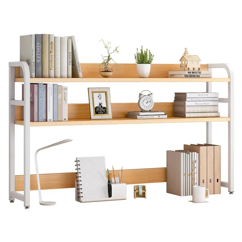 

Desk Storage Shelf Small Bookshelf Computer Desktop Rack Dormitory Table Organizer Multi-layer