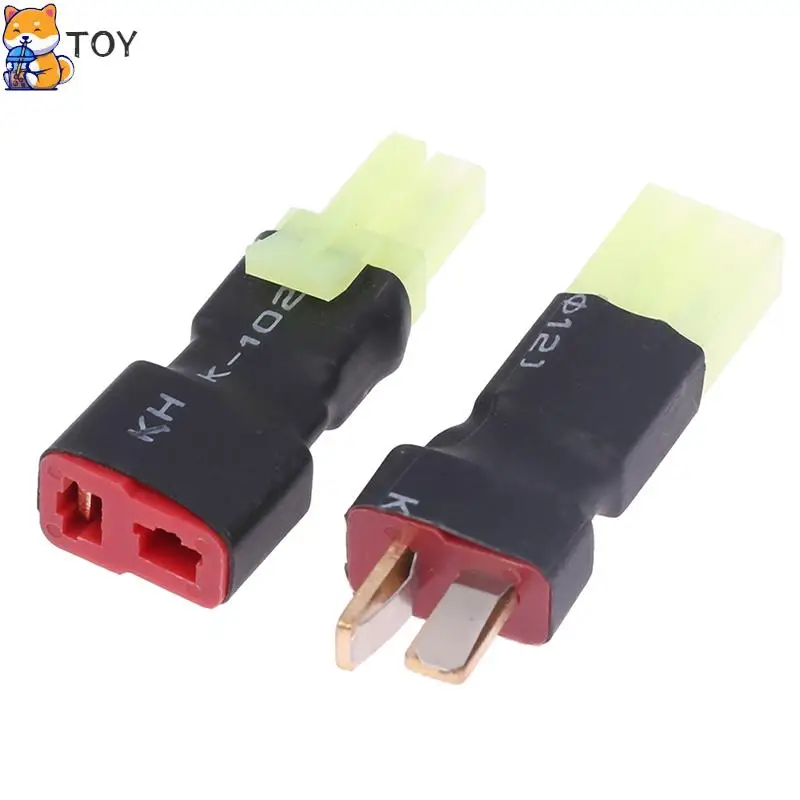 2PCS Deans T To Mini Tamiya Plug Female Male Adapter Connector For Kyosho RC Battery ESC RC Toy Accessories Remote Control Toy