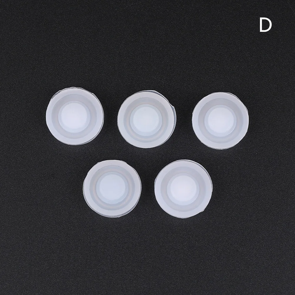 Couvercle anti-fuite en Silicone, fournitures de cuisine domestique, ensemble de couvercles en Silicone, étanche à l'air, conçu pour les bouteilles sous vide pour tasse, 5 pièces