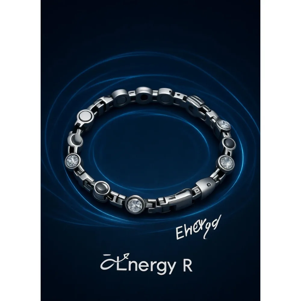 

Женский магнитный браслет с регулируемой застежкой, элегантный, серебристый, с кристаллами