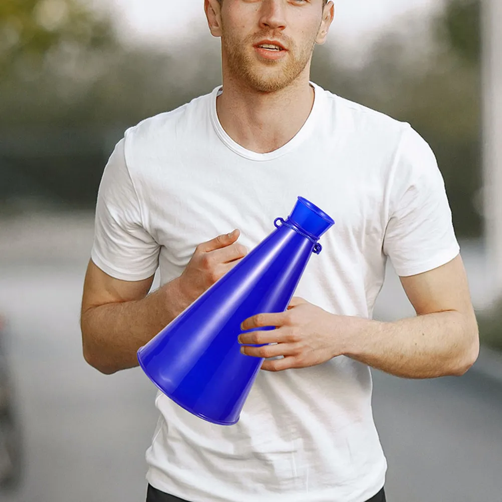 6Pcs Vibrant Cheering Horns Football Game Noise Makers Compact Handheld Megaphones for Sports Events Concerts Celebrations Fan
