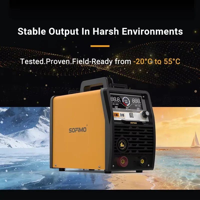 [2026] Battery Powered Welder Built In Battery Intelligent Management System With BMS Bluetooth Monitoring System