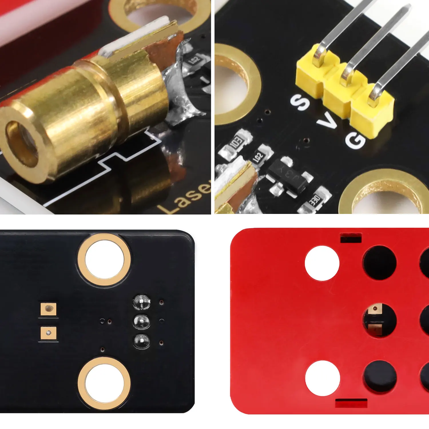 Keyestudio Laser Sensor Module Compatible With Lego Blocks For Arduino/Raspberry Pi Projects DIY Electronic Building Blocks