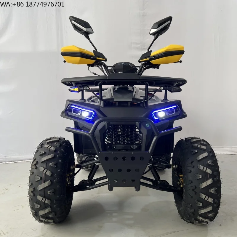 Four-wheeled for Kids Youth Beginners Learning Safe Slow Speed Stable 1000W Power Quad  Electric 125cc ATV for Adults Kids