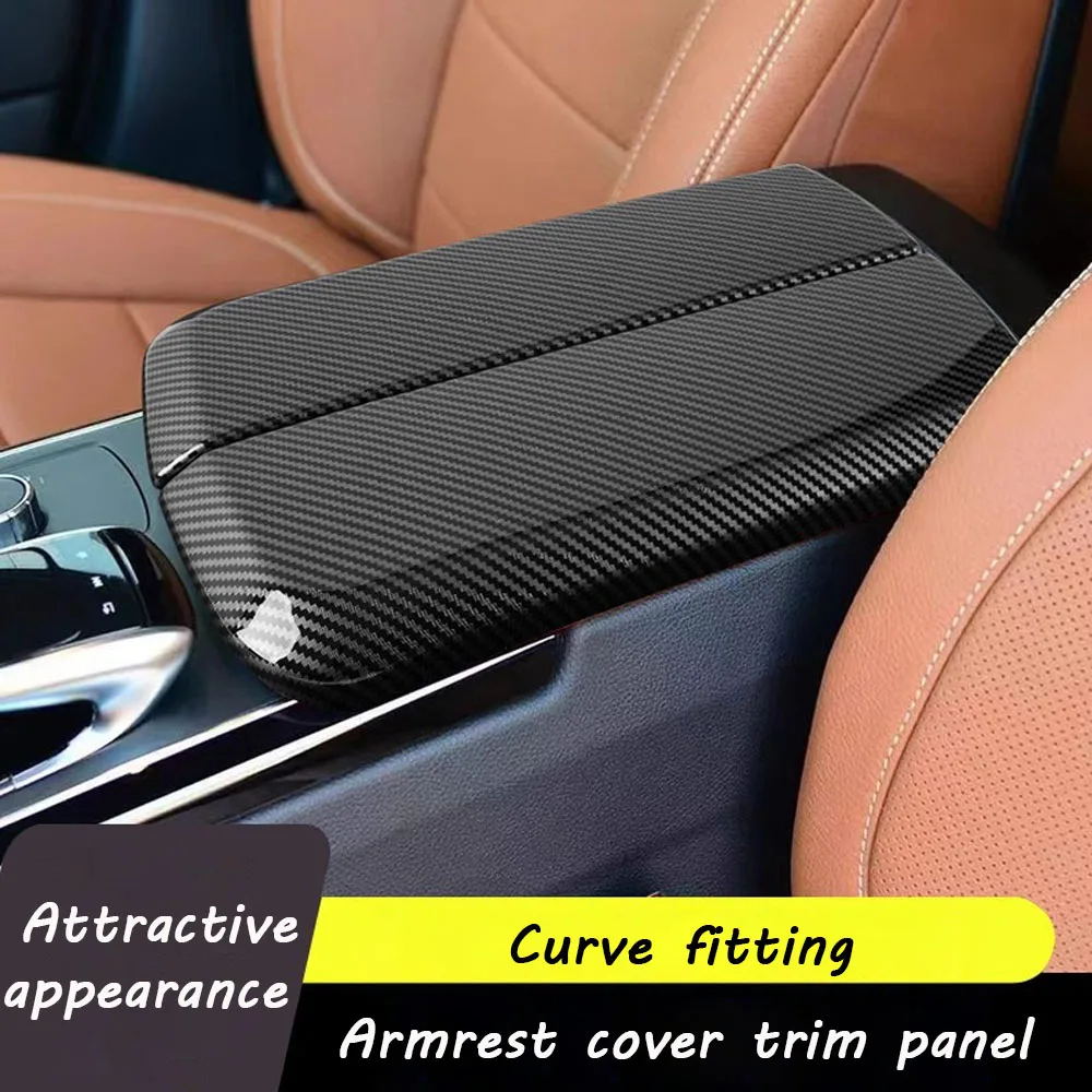 

Декоративные наклейки для центральной консоли и подлокотника из ABS-пластика для Mercedes-Benz C-Class W204, E-Class W212, GLK