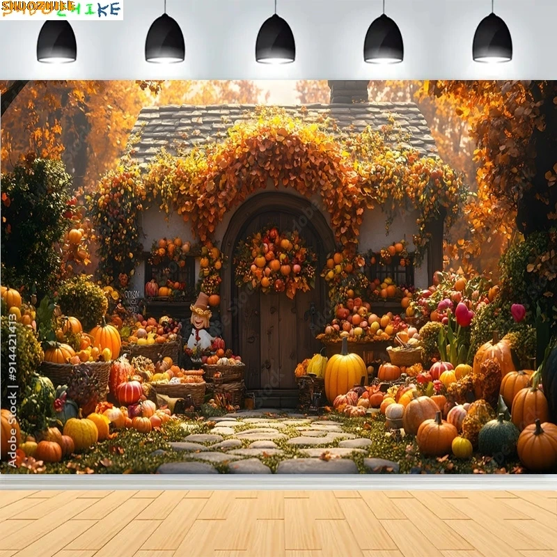Fairy Tale Mystic Medieval Castle Photography Backdrops Props Landscape Witch Magical Book Fantassy World Forest Background MA08