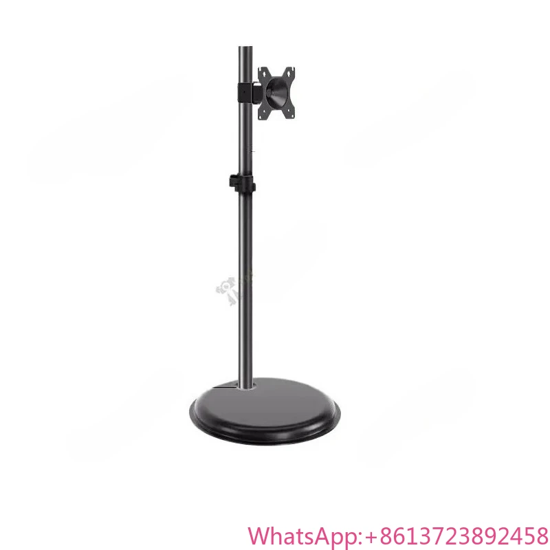 Horizontal and Vertical Screen Rotating TV Floor Bracket Movable Wheeled Trolley Projection Screen Universal Display Vertical