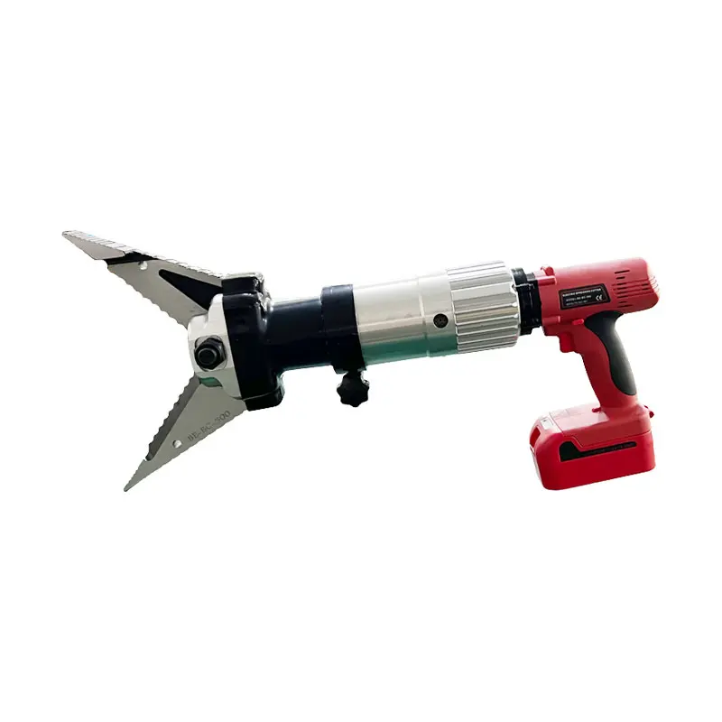 Electric Hydraulic Combi Tool Spreading Cutting Tool Hydraulic Battery Pliers for Disaster Rescue Battery Spreader Cutter
