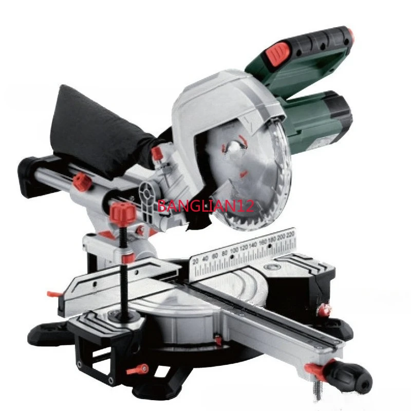 

216M пила с выдвижным механизмом, 216 мм, для деревообработки, 8-дюймовая настольная пила для резки алюминиевых сплавов