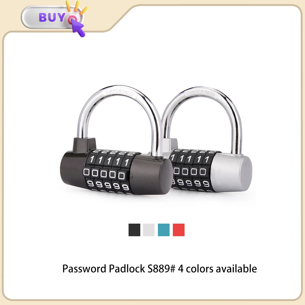 

Suitable For S889 Original Baggage Customs Lock Luggage Accessories Combination Lock Simple Portability Anti-theft Security