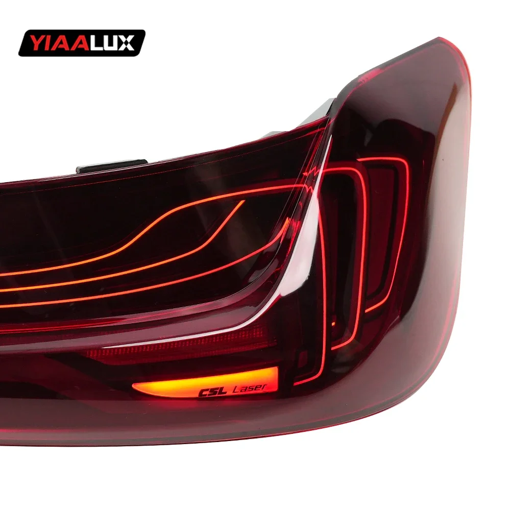 Modified To M4 CSL LED Taillight Tail Light For BMW 3 Series G20 G80 320i 2019 + Taillight Assembly G80 LCI Rear Lights