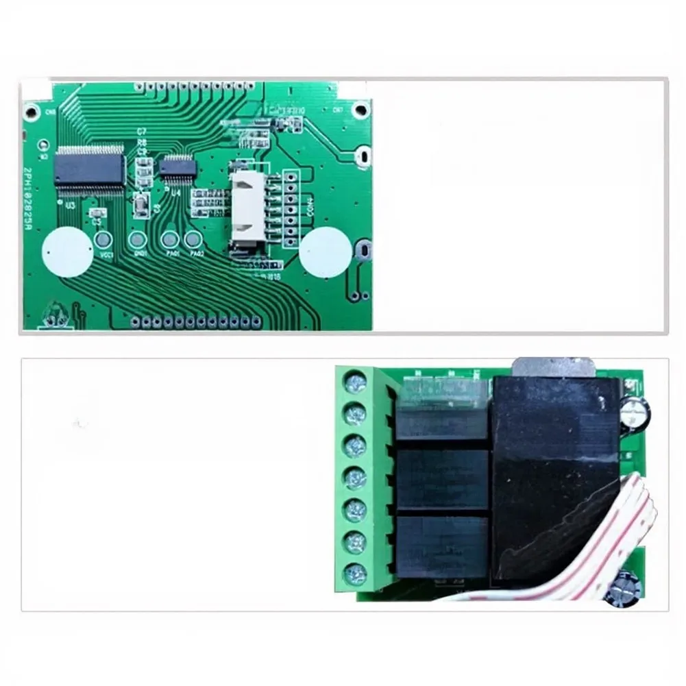 Digital Thermostat Panel Switch for Central Air Conditioning with Ventilation Mode and Real-Time Temperature Display