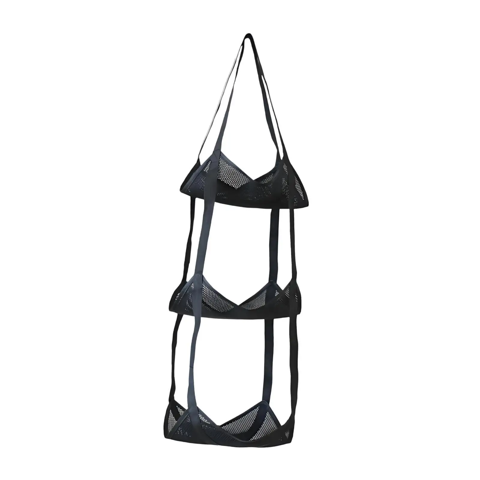 Sports Ball Storage Net Display Rack,Ball Storage Bag Sports Equipment Organizer for Soccer