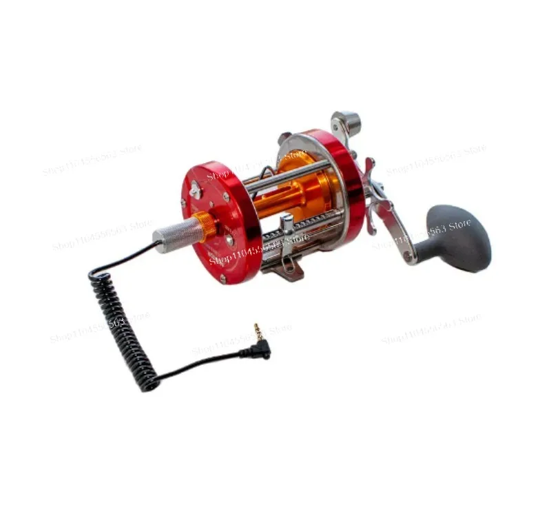 Full Metal Fishing Wheel: Visual Anchor Fish Special – Anti-Backlash Drum Reel with Throw Control