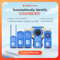 Daly Smart BMS 1A Active Balance BMS 4S 5S 8S 24V 16S 48V 40A 60A 80A 100A 150A Lifepo4 Li-ion CANBUS BMS for Lithium Battery