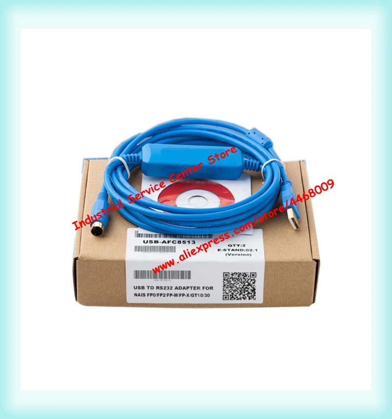 Suita ble For FP0/FP2/FP-X/FP-M Series PLC Programming CABLE USB-AFC8513 Data