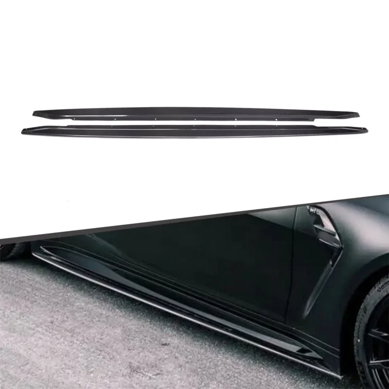 MHC Dry Carbon Side Skirts Performance Aerodynamic Upgrade Bodykit Auto Parts for G82 M4 2021+