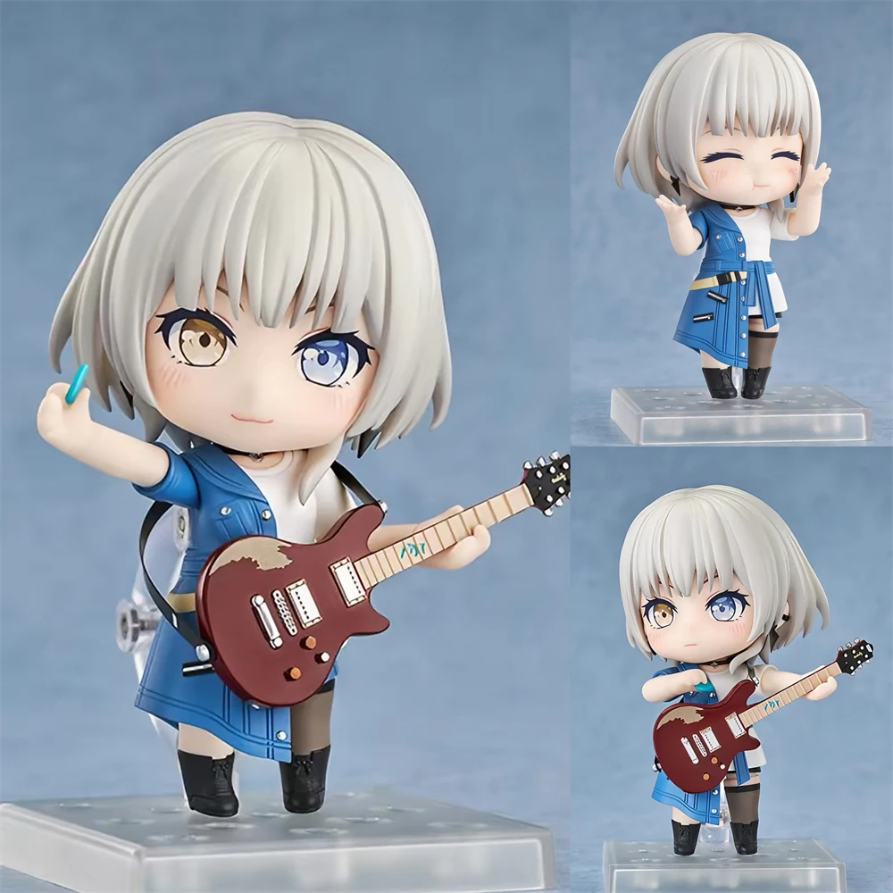 Bang Dream Mygo Anime Figure Q Version High Lamp 2536 Movable Clayman Toy Collectible 100mm Plastic Model Toy for Ages 8+