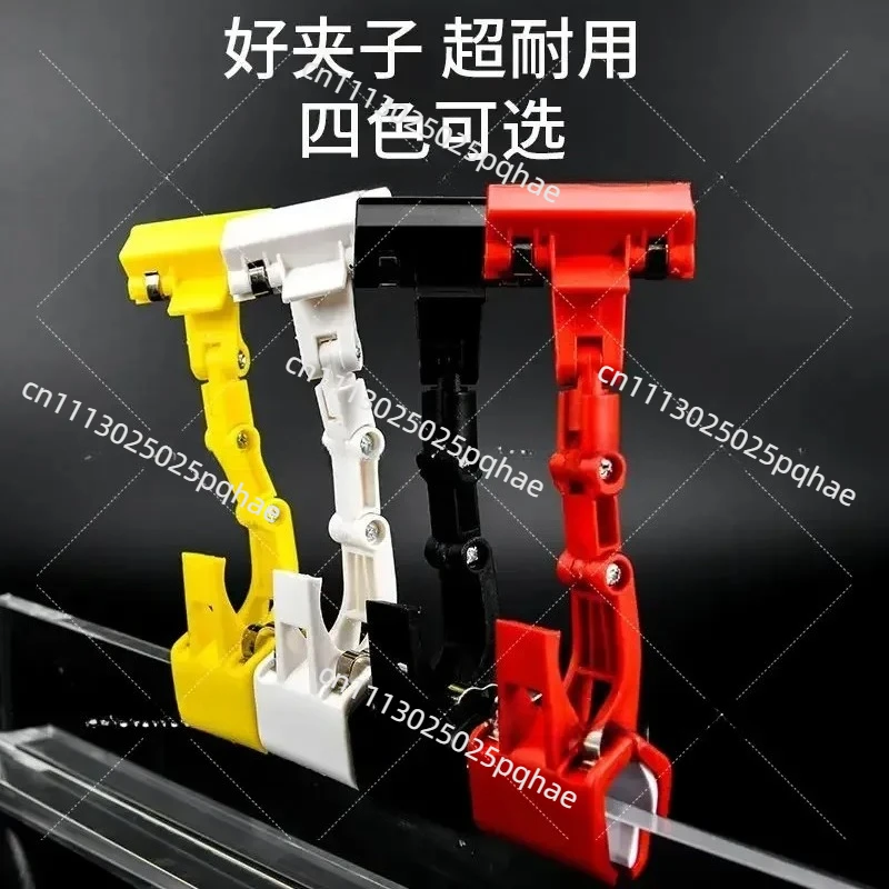 5PCS POP Advertising Clip Thumb Label Price Tag Sticker Clamp for KT Board