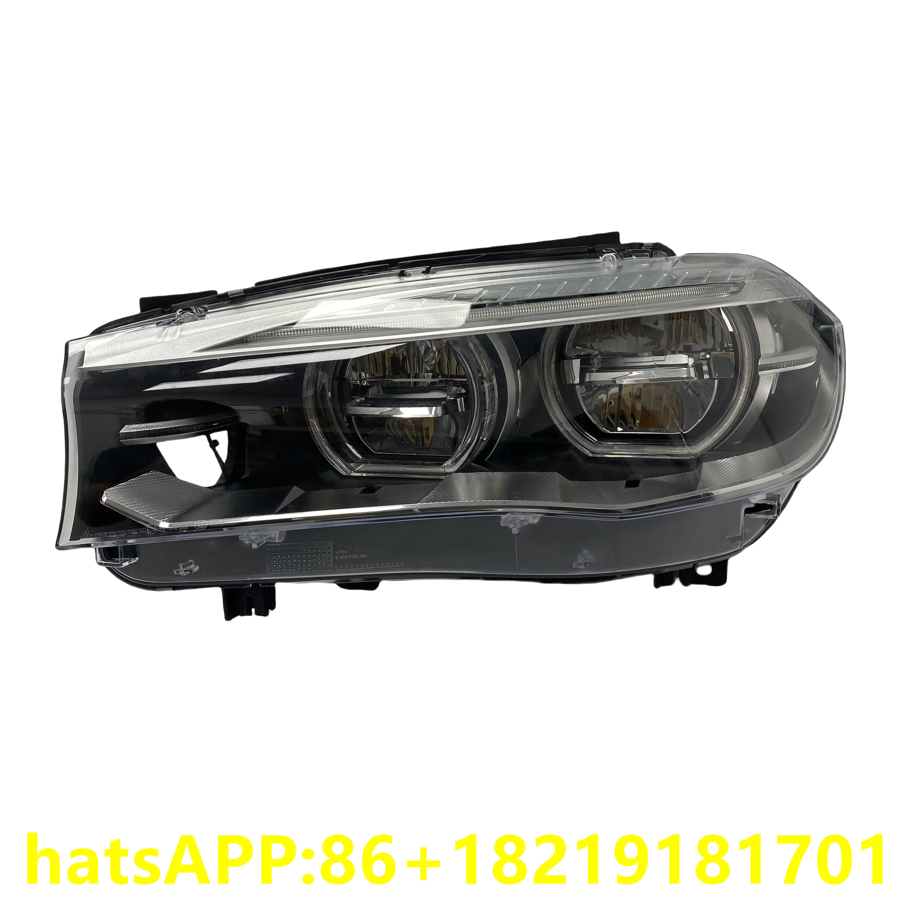 1PC for BMW X5 F15 headlights 2014-2018 X6 F16 LED headlight Original quality computer version is a square EU version