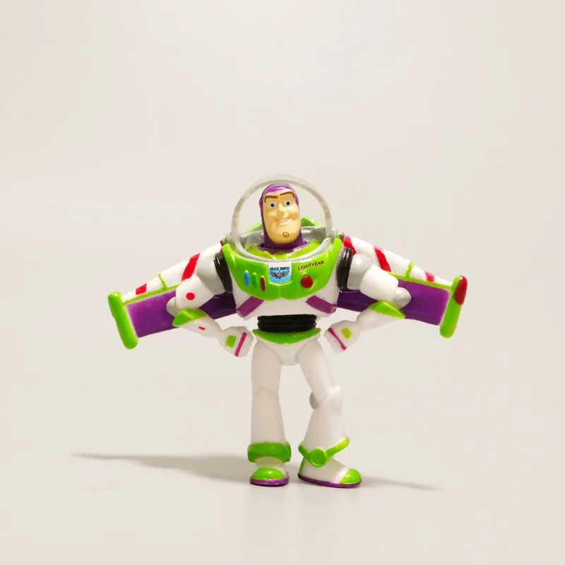 Toy Story อะนิเมะนักบินอวกาศ Buzz มือถือตุ๊กตา Kawaii การ์ตูนตุ๊กตาคอมพิวเตอร์เดสก์ท็อปเครื่องประดับอุปกรณ์เสริมของเล่นเด็กของขวัญ
