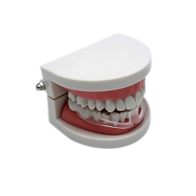 Tooth grinding+storage box dental mouth guard bruxism splint night sleeping