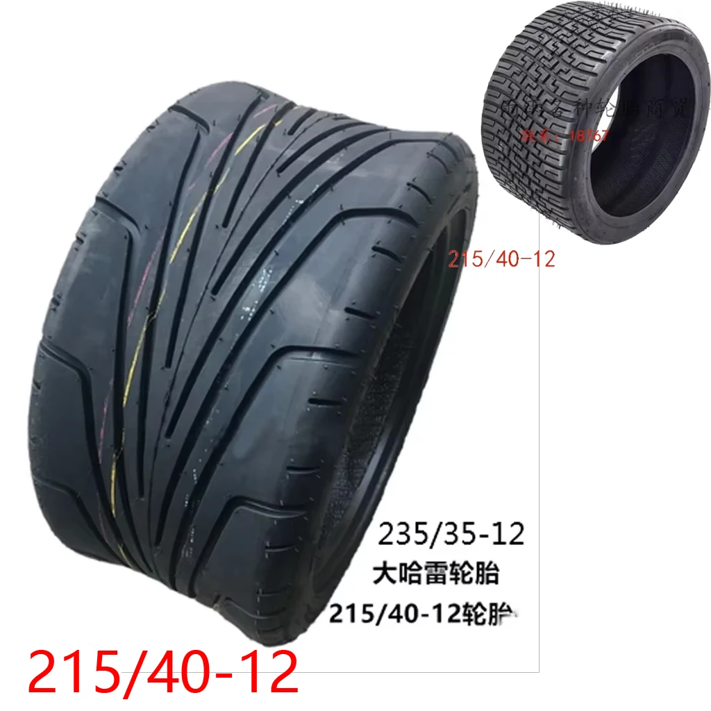 235/35-12 215/40-12 R12 Schlauchloser Reifen für Harley Elektroroller aus Gummi